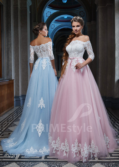 Čipkované šaty na ples RS207 - primestyle.sk