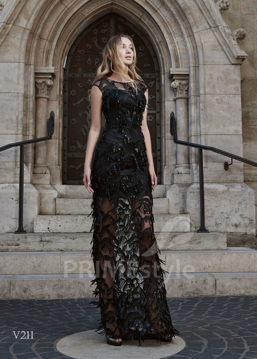 Moderné večerné šaty RS211