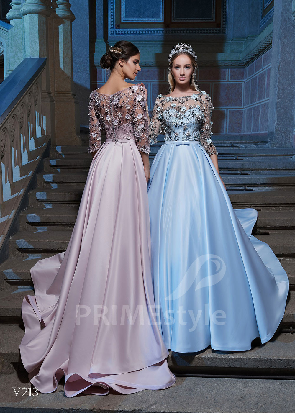 Čipkované šaty na ples RS213