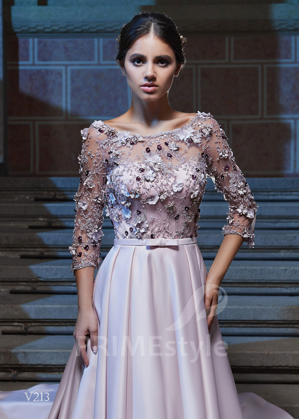 Čipkované šaty na ples RS213