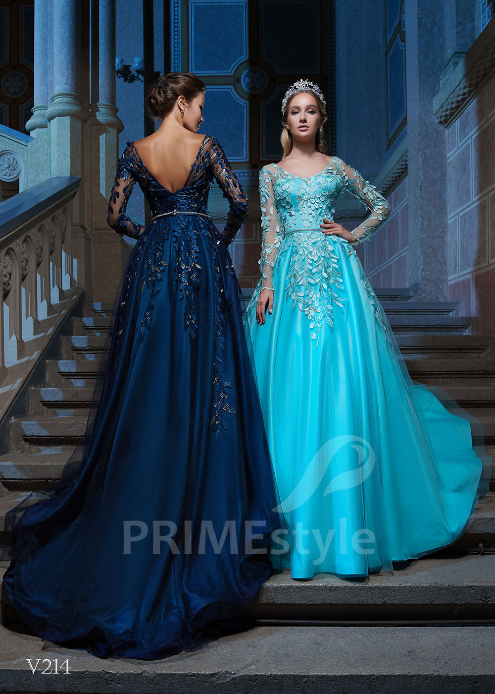 Čipkované šaty na ples RS214