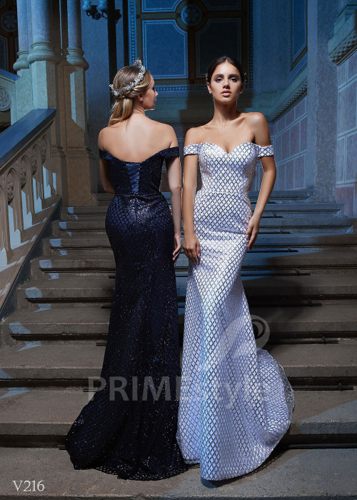 Trblietavé spoločenské šaty RS216