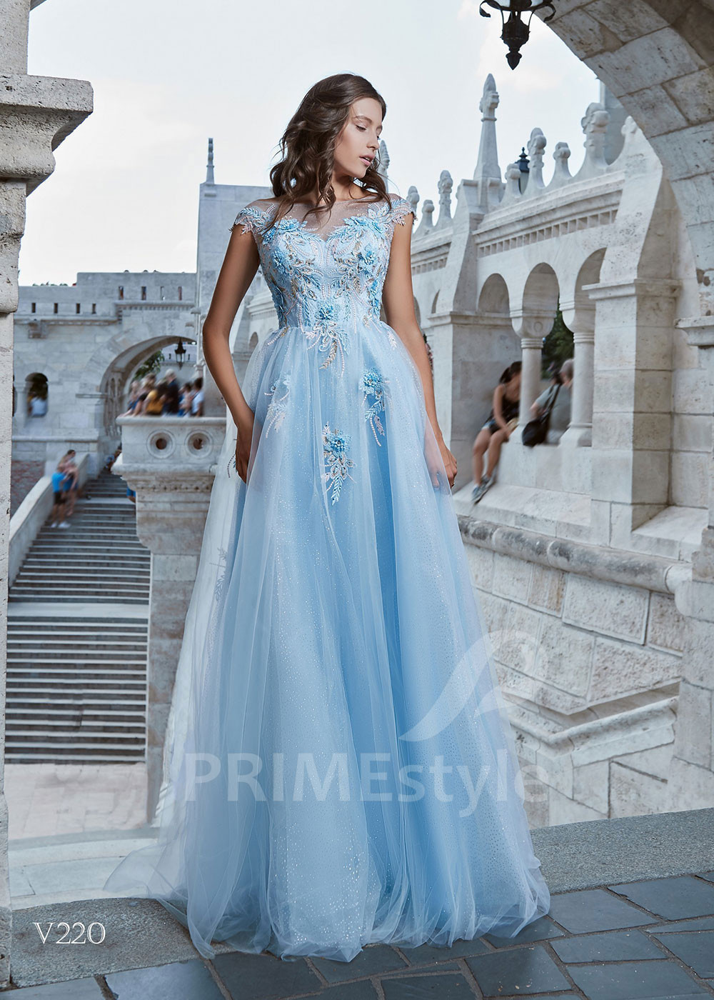 Princeznovské šaty na stužkovú RS220