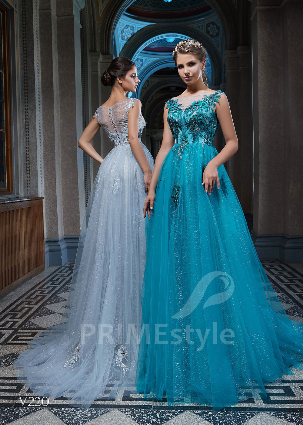 Princeznovské šaty na stužkovú RS220