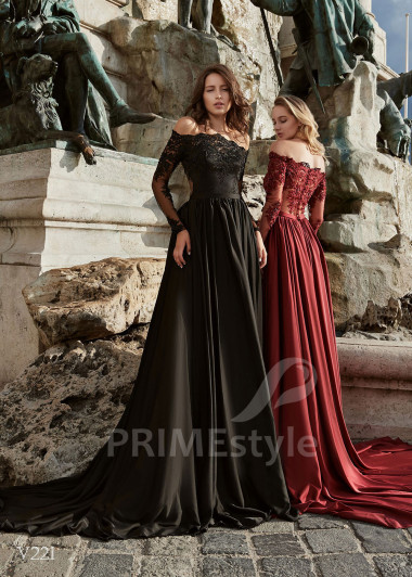 Krajkové šaty na ples RS221