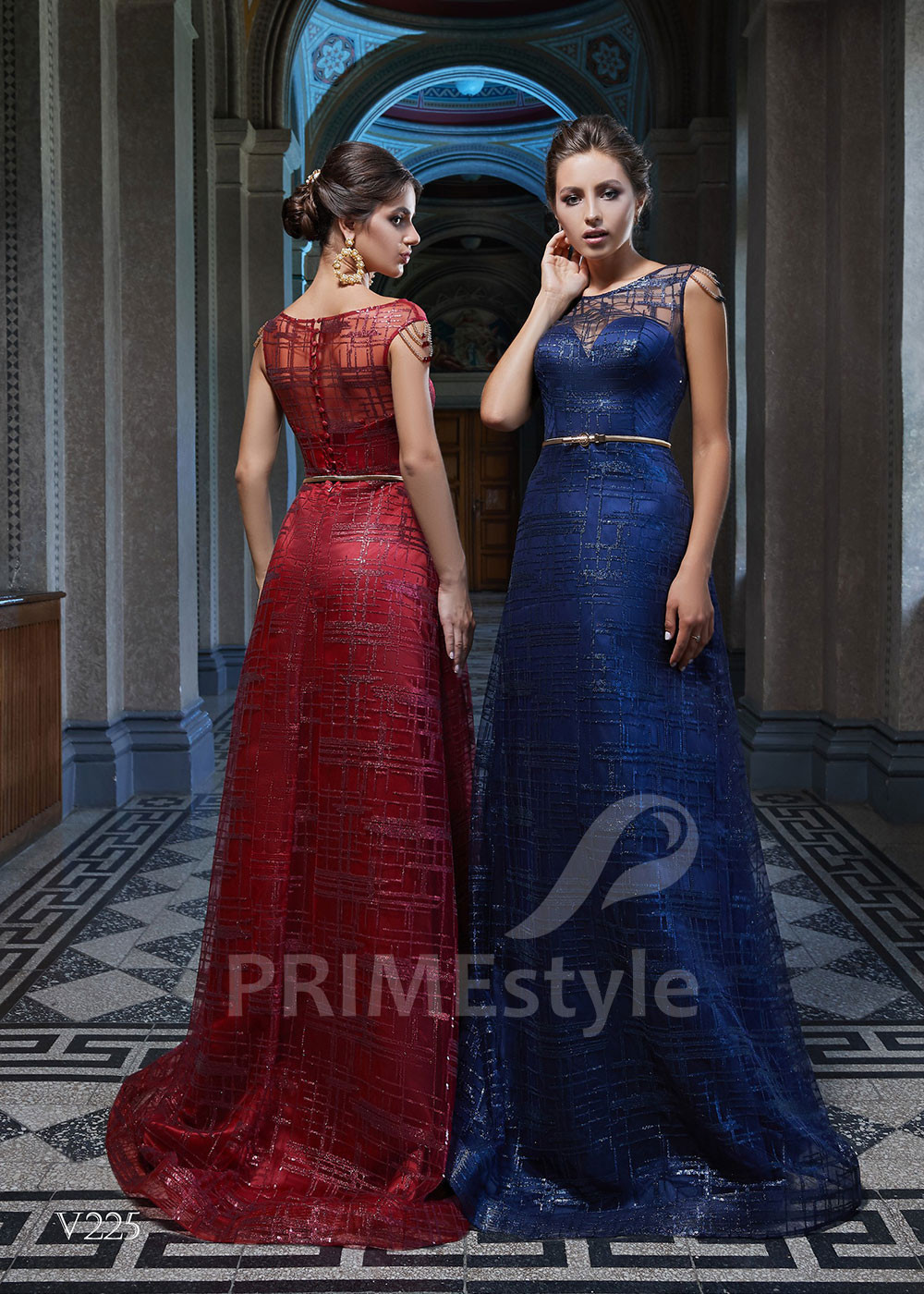 Trblietavé spoločenské šaty RS225