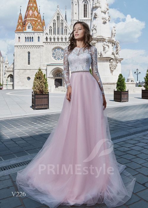 Tylové šaty na svadbu RS226