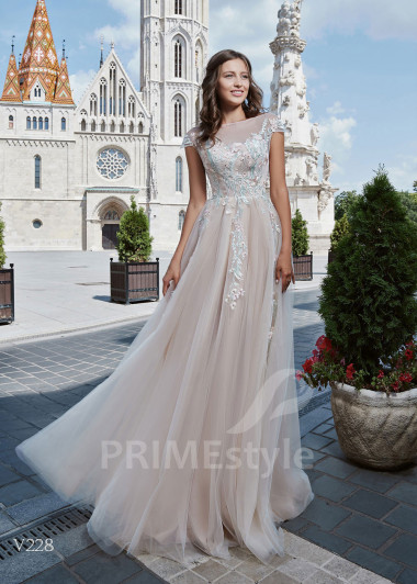 Čipkované šaty na svadbu RS228 - primestyle.sk