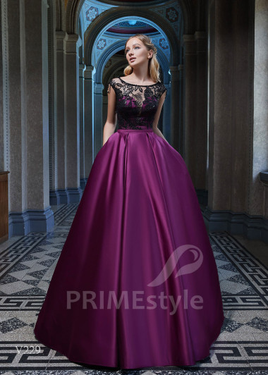 Čipkované šaty na ples RS229