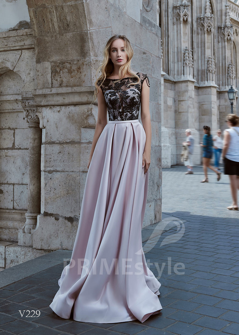 Čipkované šaty na ples RS229