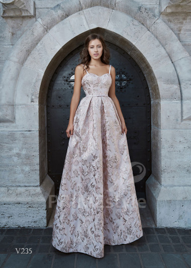 Extravagantné večerné šaty RS235