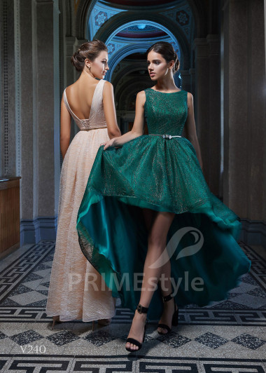 Asymetrické spoločenské šaty RS240 - primestyle.sk