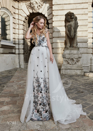 Luxusné šaty pre svadobné mamy RS244