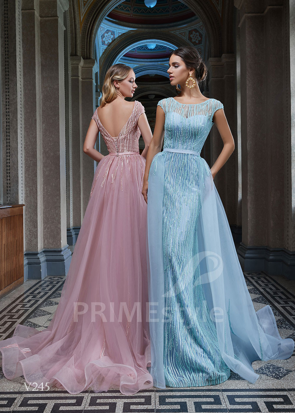 Tylové šaty na svadbu RS245