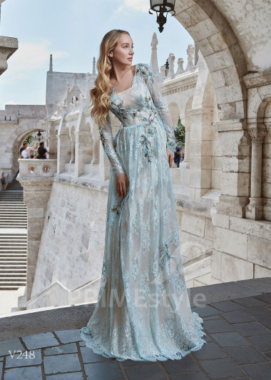 Extravagantné šaty na ples RS248