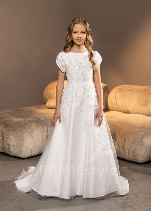 Luxusné šaty na 1. sväté prijímanie RVK001