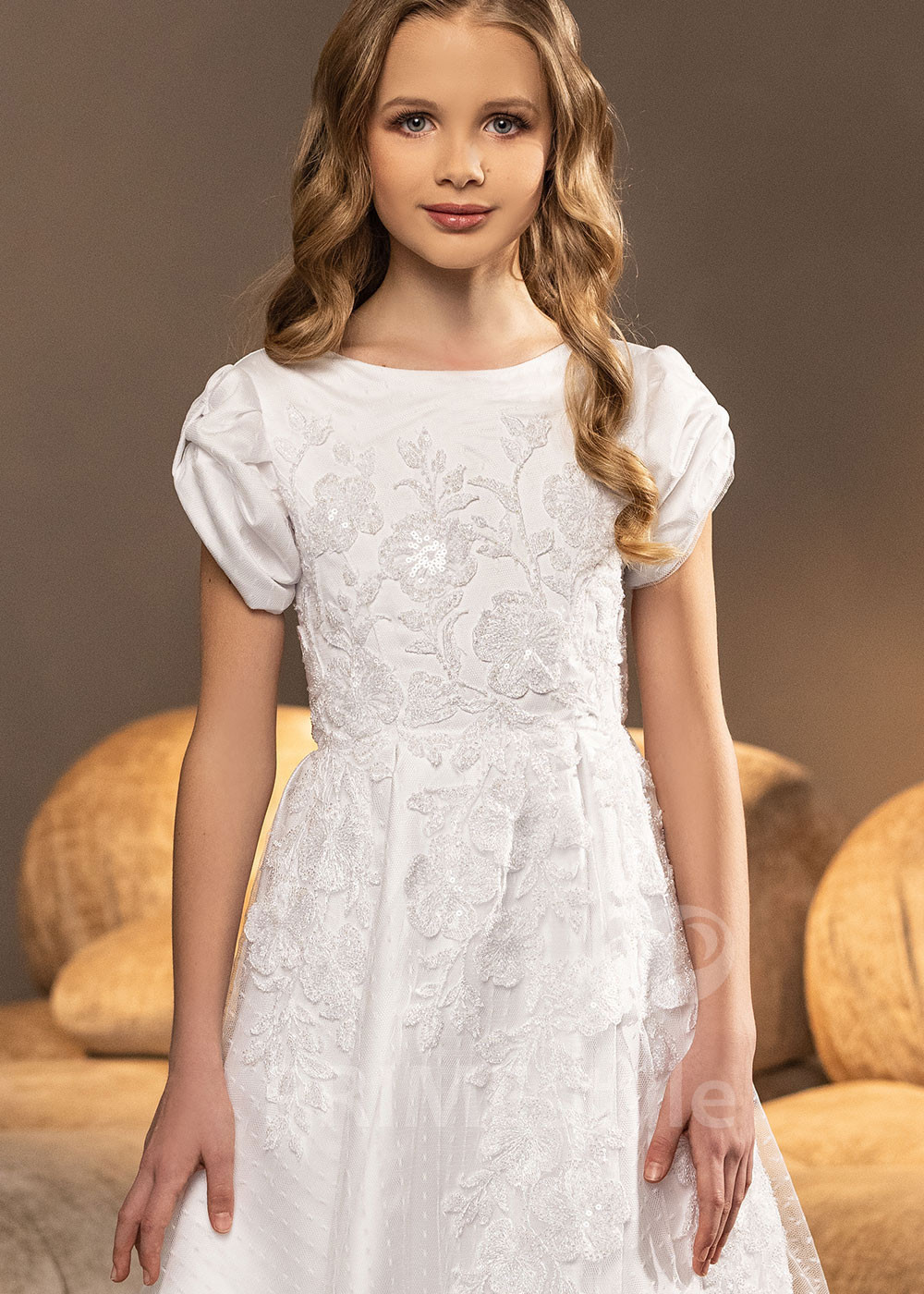 Luxusné šaty na 1. sväté prijímanie RVK001