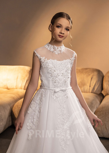 Luxusné šaty na prvé sväté prijímanie RVK002 - primestyle.sk