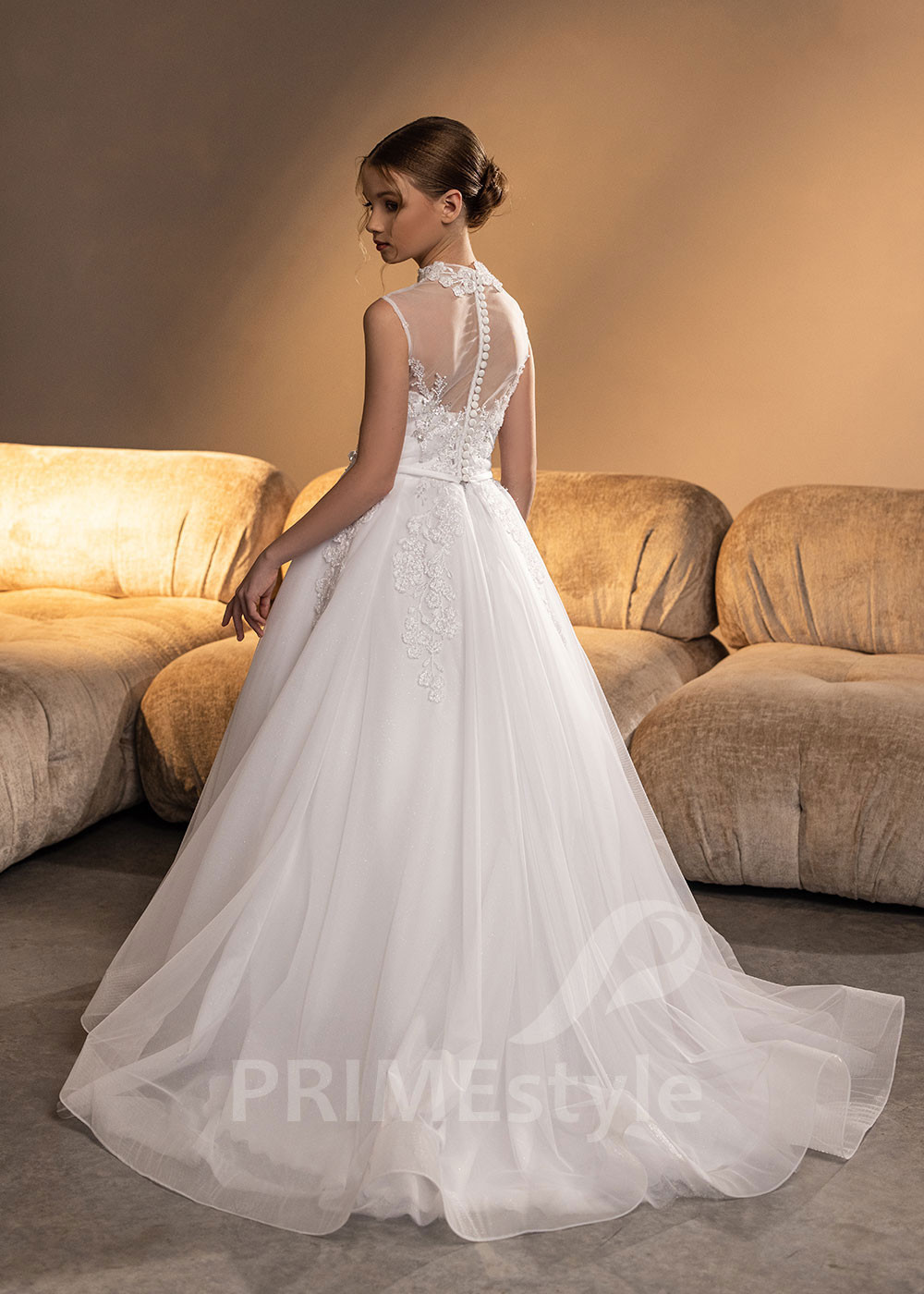 Luxusné šaty na prvé sväté prijímanie RVK002