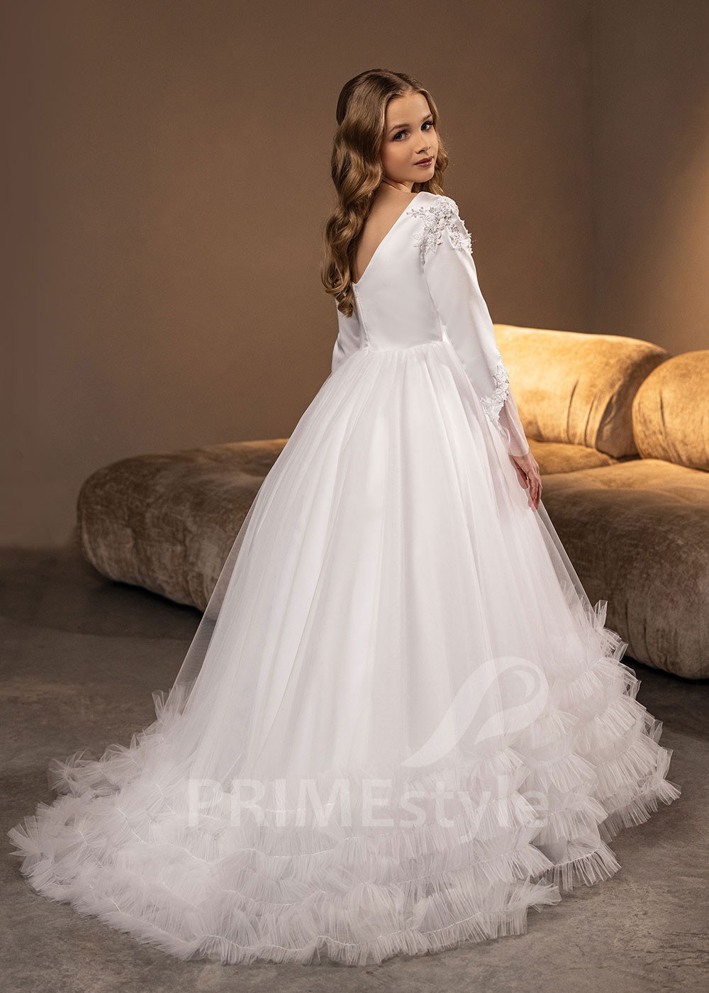 Luxusné šaty na 1. sväté prijímanie RVK003