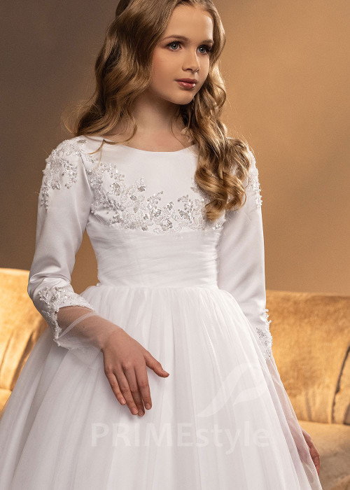 Luxusné šaty na 1. sväté prijímanie RVK003