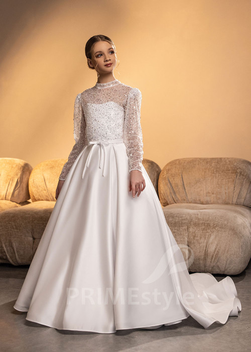 Luxusné šaty na prvé sväté prijímanie RVK004