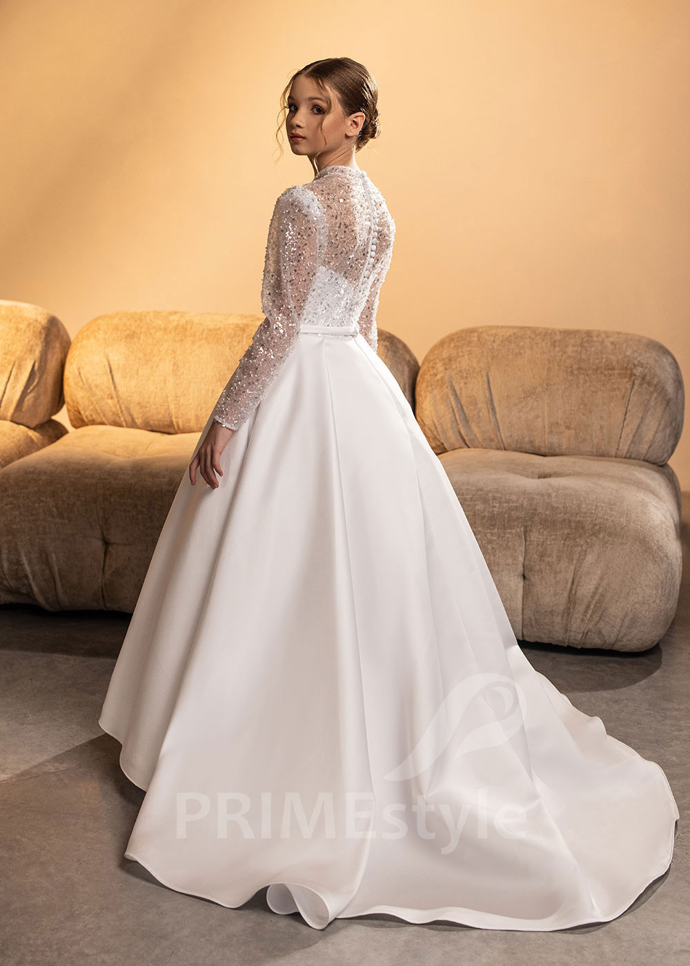 Luxusné šaty na prvé sväté prijímanie RVK004