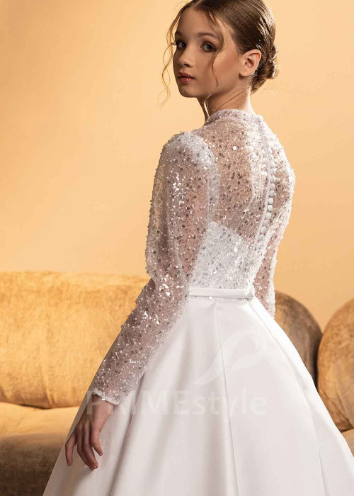 Luxusné šaty na prvé sväté prijímanie RVK004