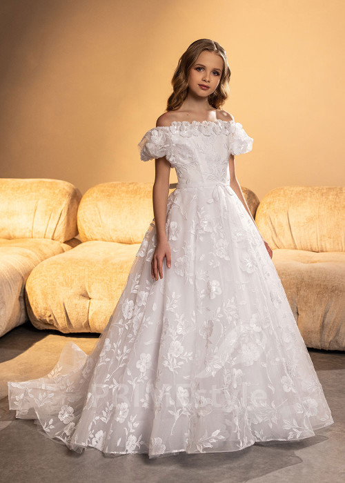 Luxusné šaty na 1. sväté prijímanie RVK005