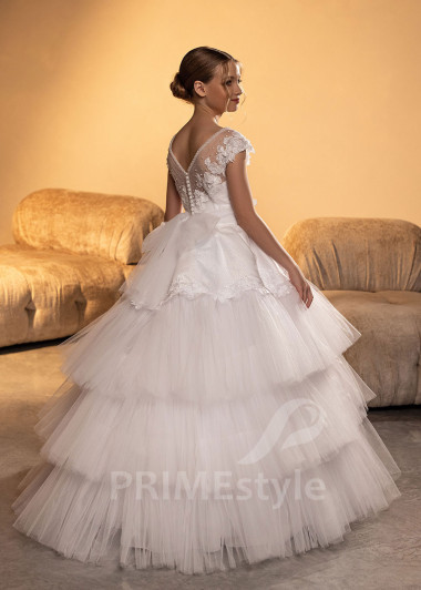 Luxusné šaty na prvé sväté prijímanie RVK006 - primestyle.sk