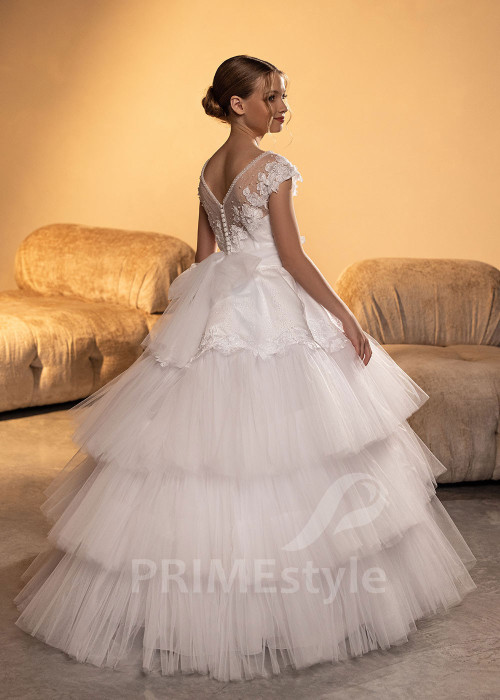 Luxusné šaty na prvé sväté prijímanie RVK006