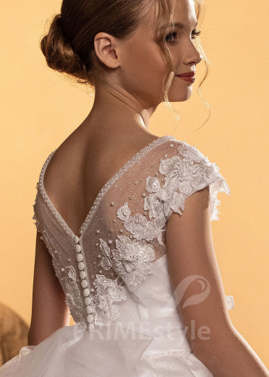 Luxusné šaty na prvé sväté prijímanie RVK006 - primestyle.sk