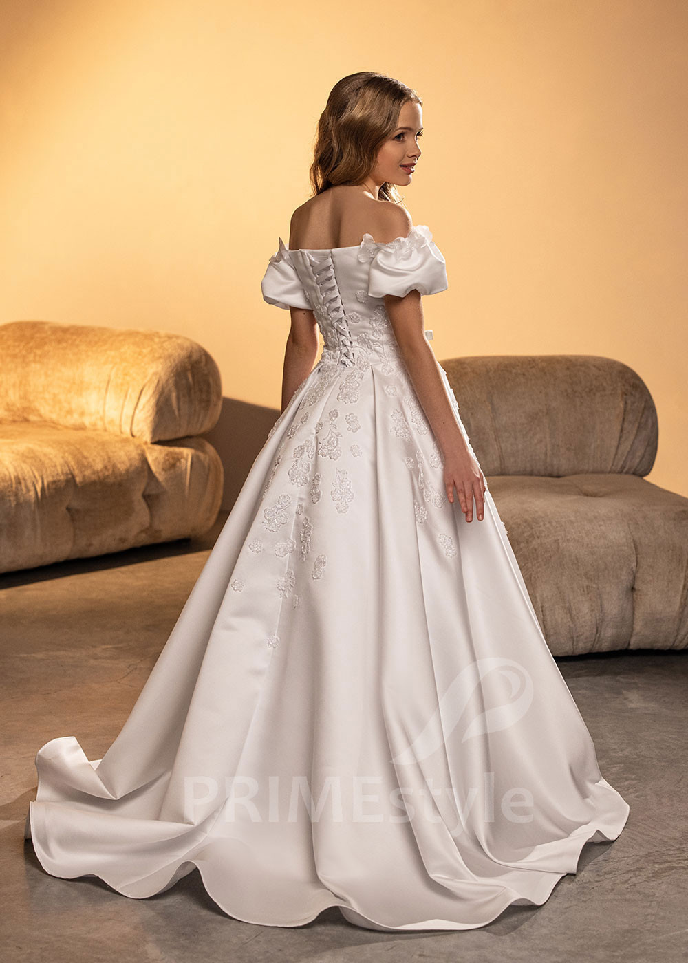 Luxusné šaty na 1. sväté prijímanie RVK007