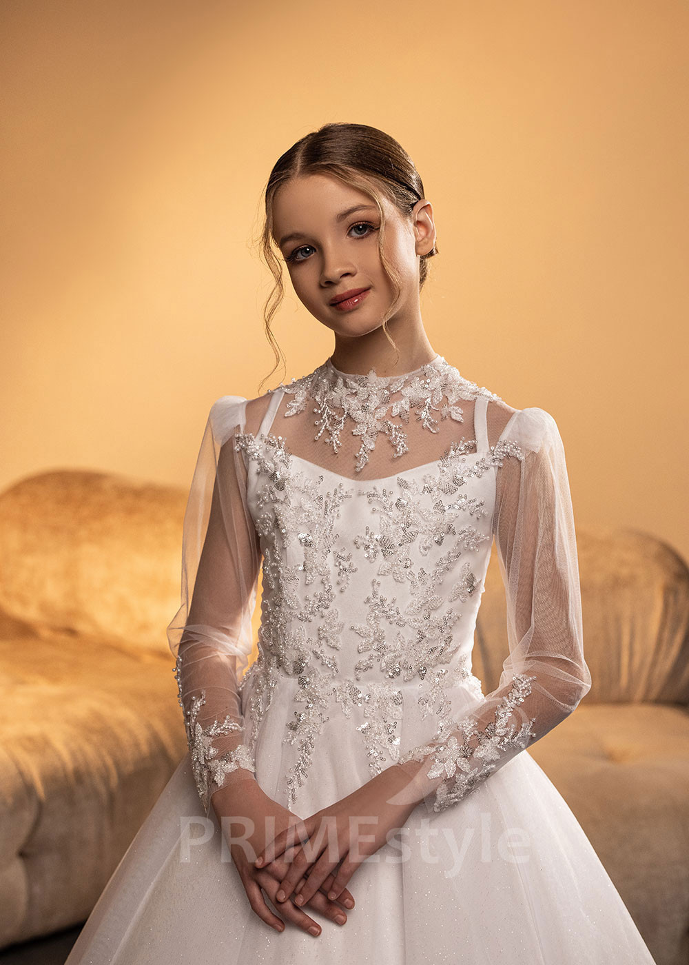 Luxusné šaty na prvé sväté prijímanie RVK008