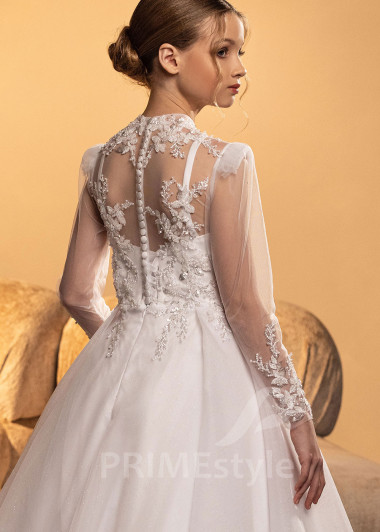 Luxusné šaty na prvé sväté prijímanie RVK008 - primestyle.sk