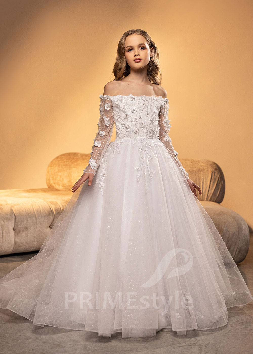 Luxusné šaty na 1. sväté prijímanie RVK009