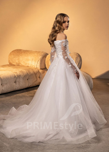 Luxusné šaty na 1. sväté prijímanie RVK009 - primestyle.sk