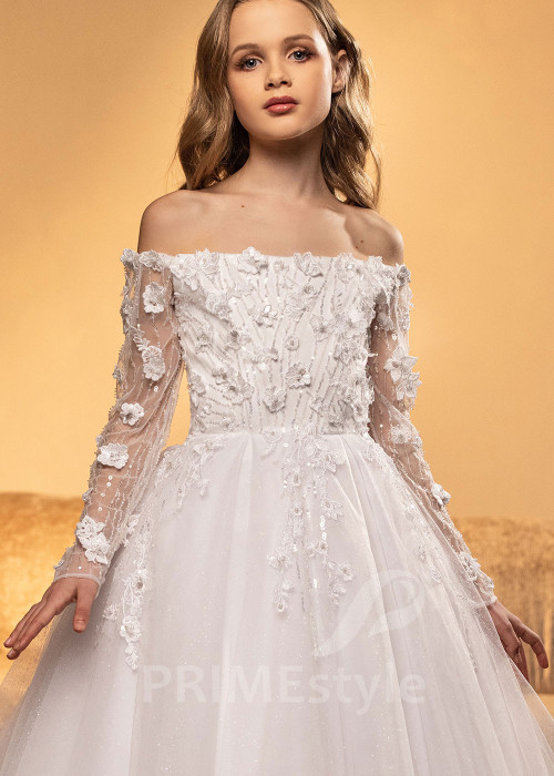 Luxusné šaty na 1. sväté prijímanie RVK009