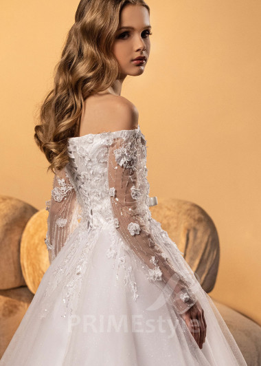 Luxusné šaty na 1. sväté prijímanie RVK009 - primestyle.sk