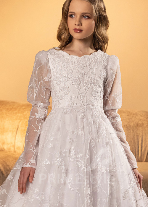 Luxusné šaty na 1. sväté prijímanie RVK011