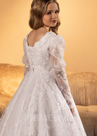 Luxusné šaty na 1. sväté prijímanie RVK011 - primestyle.sk