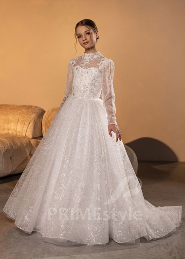 Luxusné šaty na prvé sväté prijímanie RVK012