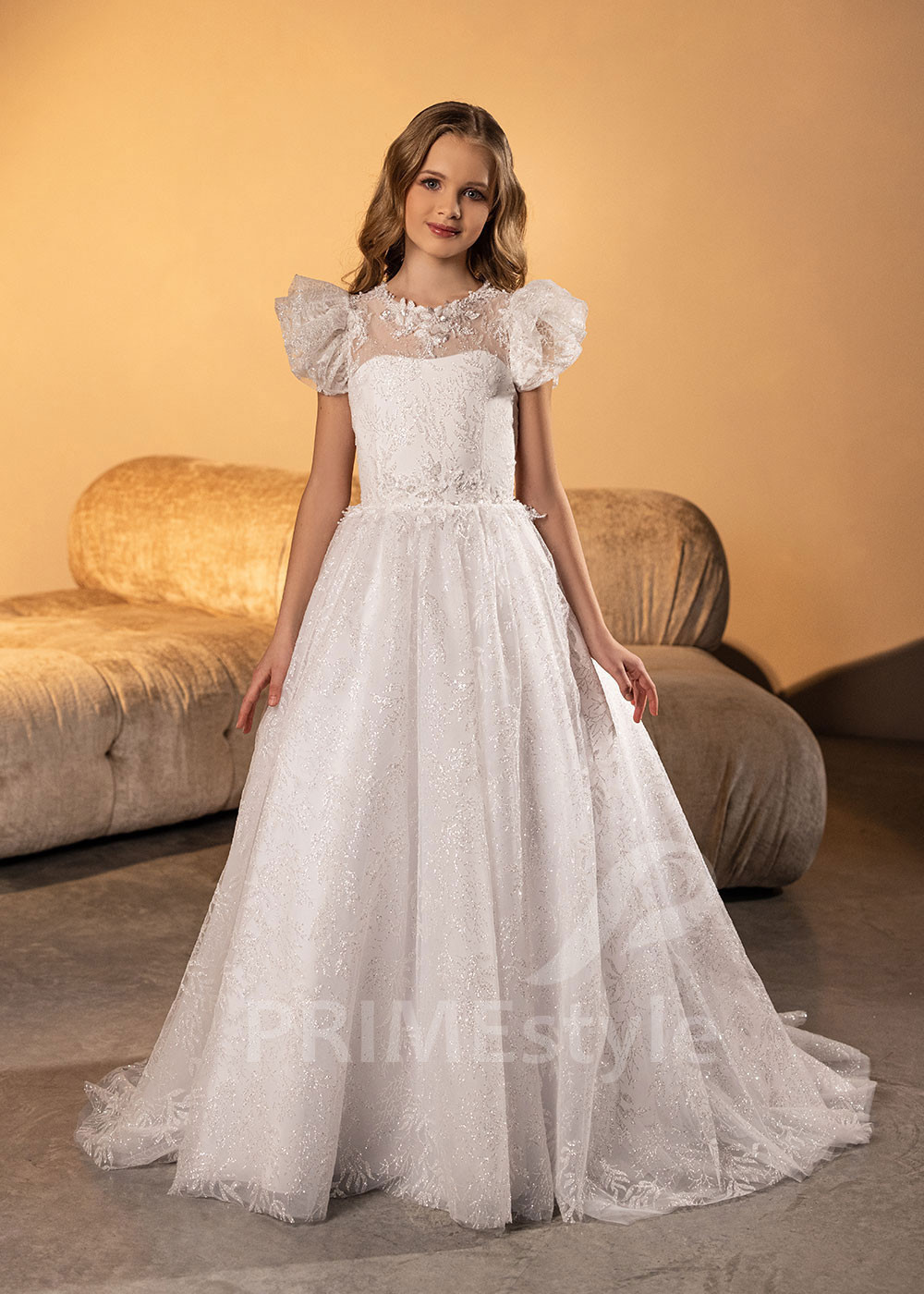 Luxusné šaty na 1. sväté prijímanie RVK013