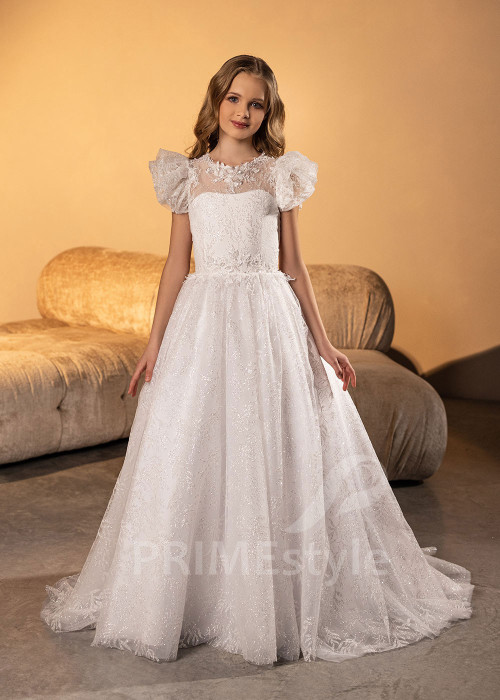 Luxusné šaty na 1. sväté prijímanie RVK013