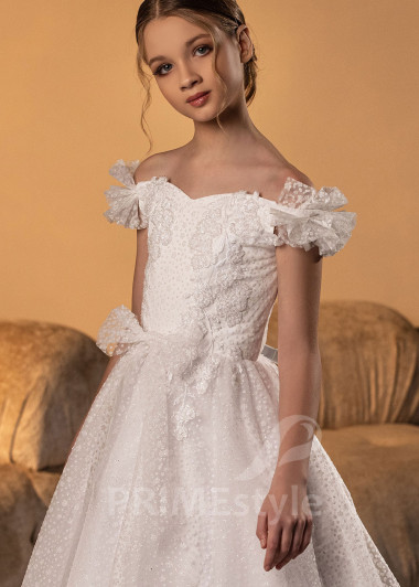 Luxusné šaty na prvé sväté prijímanie RVK014 - primestyle.sk