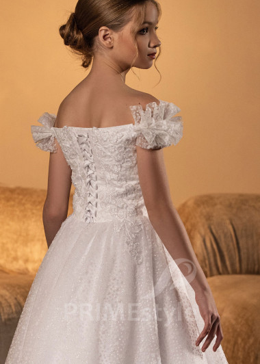 Luxusné šaty na prvé sväté prijímanie RVK014 - primestyle.sk