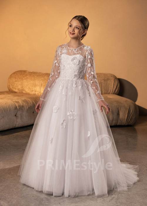 Luxusné šaty na 1. sväté prijímanie RVK015