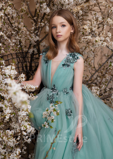 Luxusné dievčenské šaty RS151 - primestyle.sk