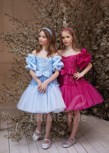 Detské slávnostné šaty RS152