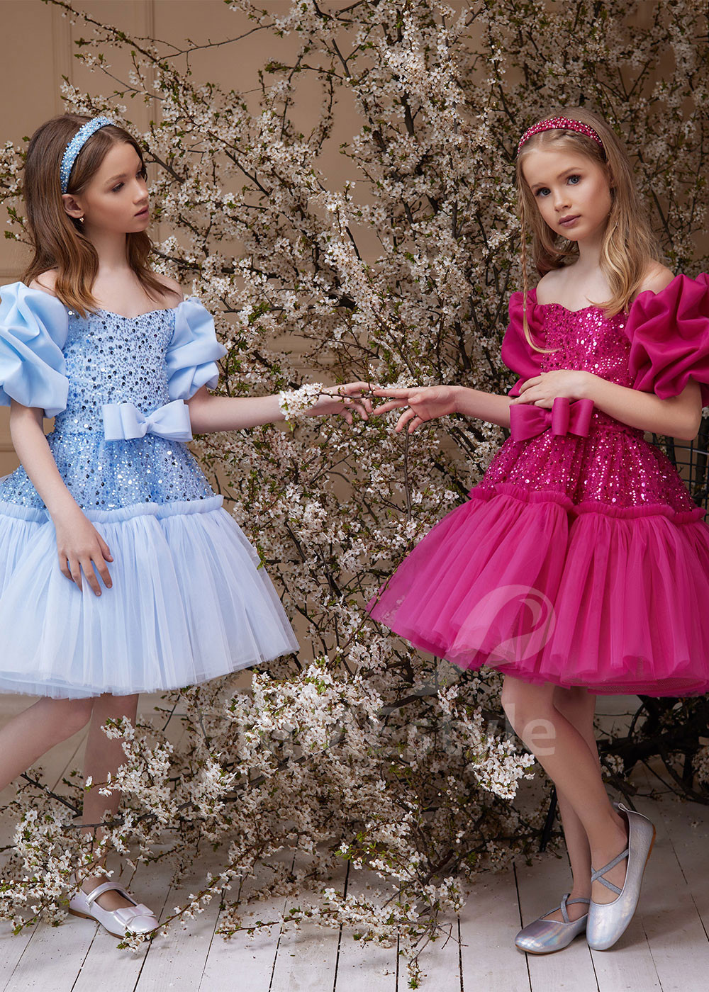 Detské slávnostné šaty RS152